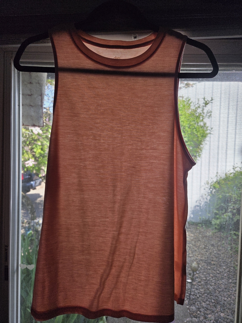dip Pink Sleeveless Tank Top